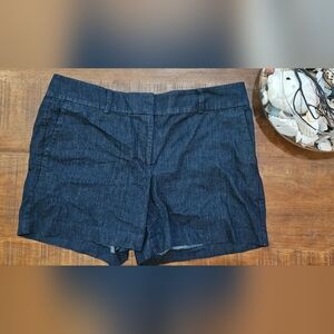 Ann Taylor Factory Dark Blue Jean Shorts